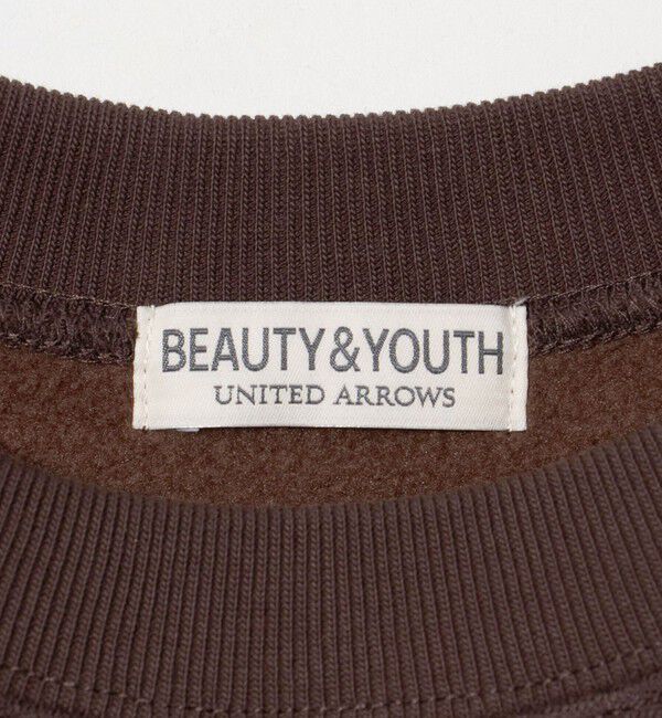 BEAUTY&YOUTH UNITED ARROWS「フリース ボンディング クルーネック スウェット」|Tシャツ・カットソー|