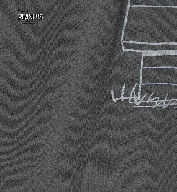 BEAUTY&YOUTH UNITED ARROWS「【別注】＜ST.JHONES 3RD CLUB＞PEANUTS プリント スウェット プルオーバー」|スウェット・ジャージ|