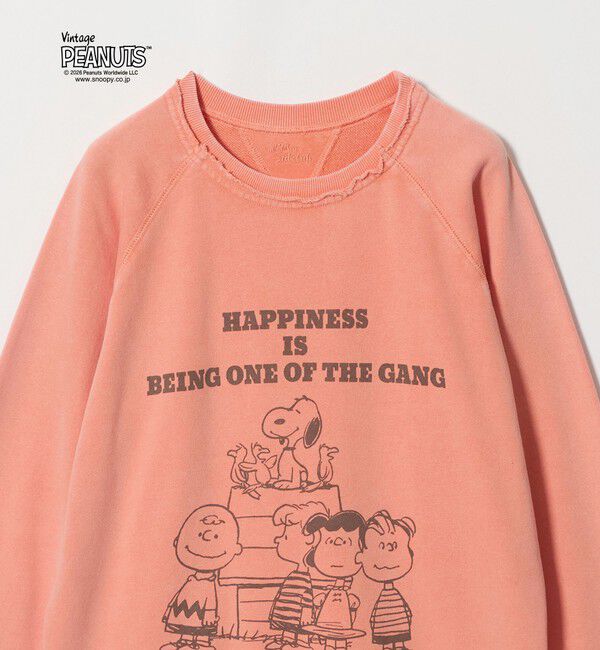 BEAUTY&YOUTH UNITED ARROWS「【別注】＜ST.JHONES 3RD CLUB＞PEANUTS プリント スウェット プルオーバー」|スウェット・ジャージ|