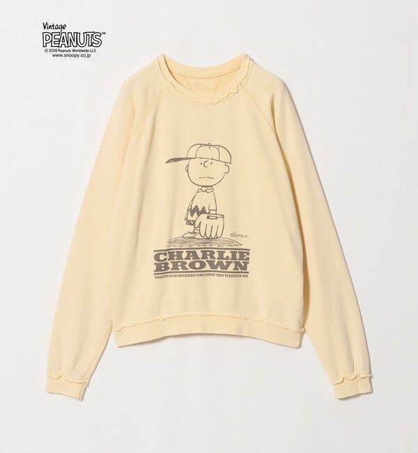 BEAUTY&YOUTH UNITED ARROWS「【別注】＜ST.JHONES 3RD CLUB＞PEANUTS プリント スウェット プルオーバー」|スウェット・ジャージ|