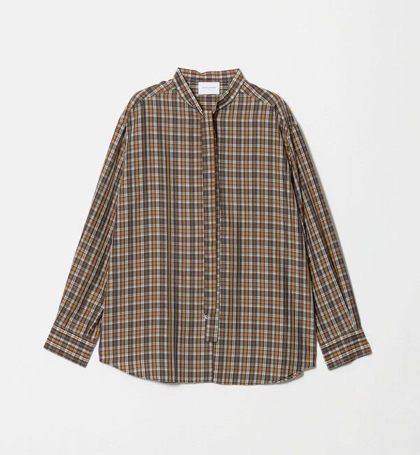 UNITED ARROWS「チェック リボン ボウタイ ブラウス」|シャツ・ブラウス|MD.BROWN