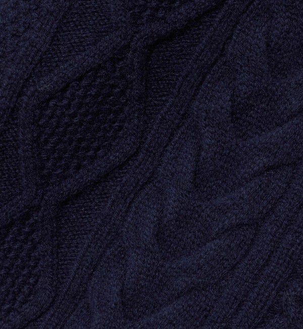 UNITED ARROWS「ケーブル Vネック カーディガン」|カーディガン|