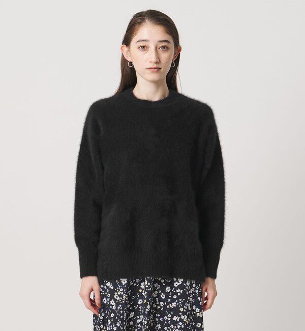 UNITED ARROWS「フォックスカシミヤ クルーネック ニット」|ニット・セーター|