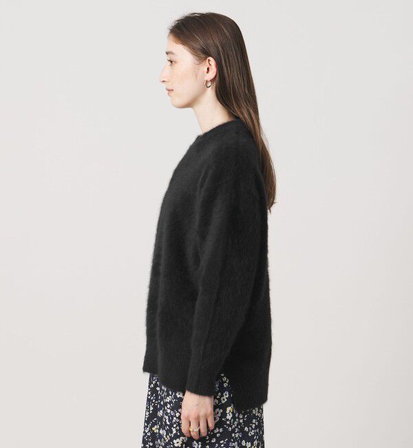 UNITED ARROWS「フォックスカシミヤ クルーネック ニット」|ニット・セーター|