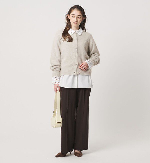 UNITED ARROWS「フォックスカシミヤ ストール カーディガン」|カーディガン|