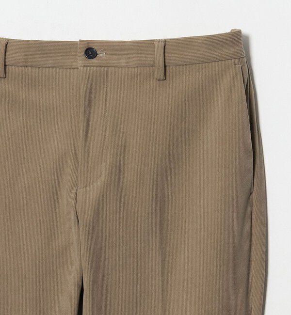 UNITED ARROWS「ライト コーデュロイ ノープリーツ パンツ UA COZY ウォッシャブル ヨコストレッチ」|スラックス|