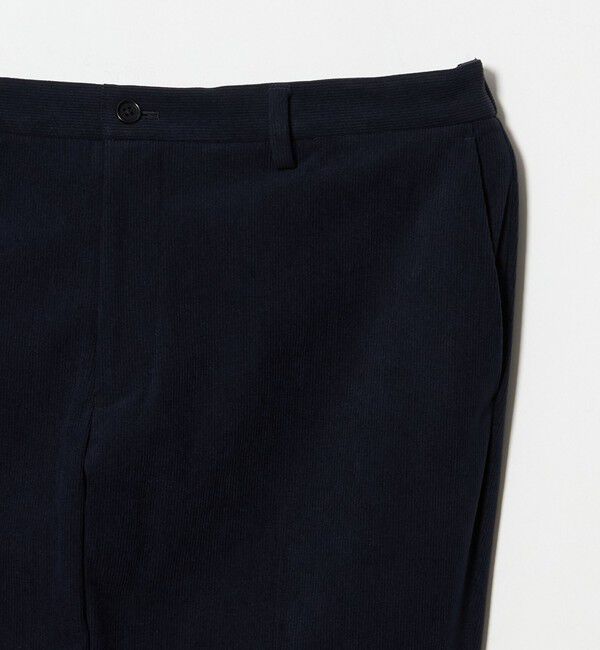 UNITED ARROWS「ライト コーデュロイ ノープリーツ パンツ UA COZY ウォッシャブル ヨコストレッチ」|スラックス|