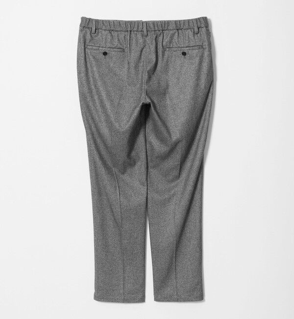 UNITED ARROWS「フランネル ノープリーツ パンツ UA COZY ウォッシャブル ヨコストレッチ」|スラックス|