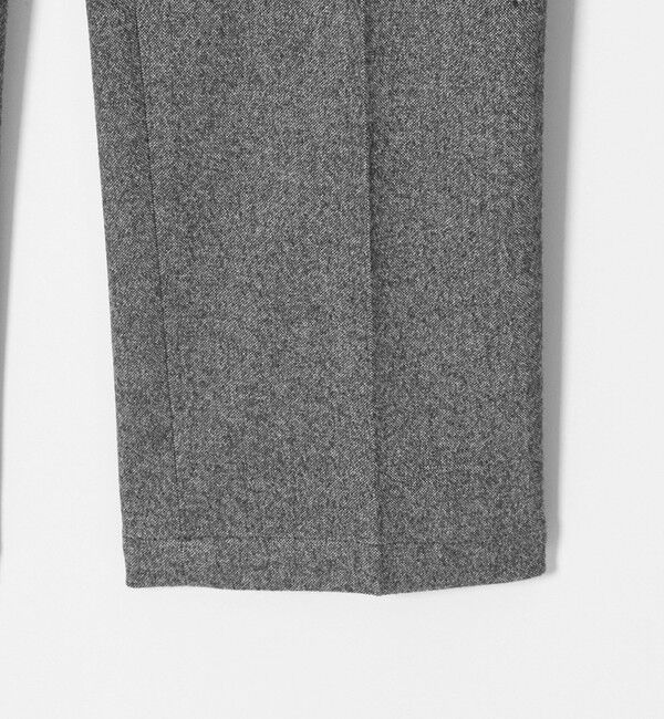 UNITED ARROWS「フランネル ノープリーツ パンツ UA COZY ウォッシャブル ヨコストレッチ」|スラックス|