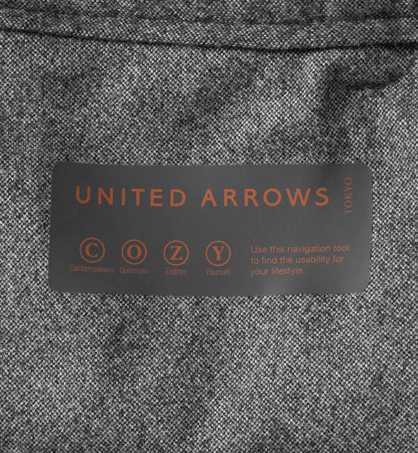 UNITED ARROWS「フランネル ノープリーツ パンツ UA COZY ウォッシャブル ヨコストレッチ」|スラックス|