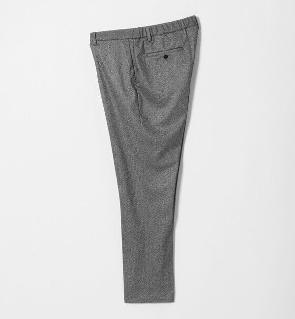 UNITED ARROWS「フランネル ノープリーツ パンツ UA COZY ウォッシャブル ヨコストレッチ」|スラックス|