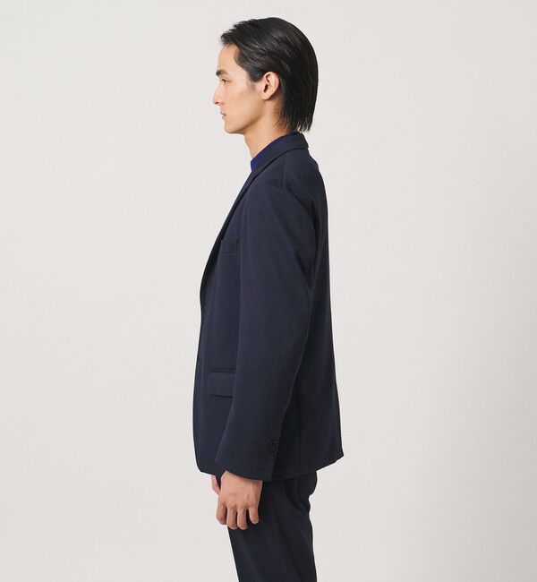UNITED ARROWS「ハウンドトゥース シングル 2ボタン テーラードジャケット UA COZY ウォッシャブル ヨコストレッチ」|テーラードジャケット|