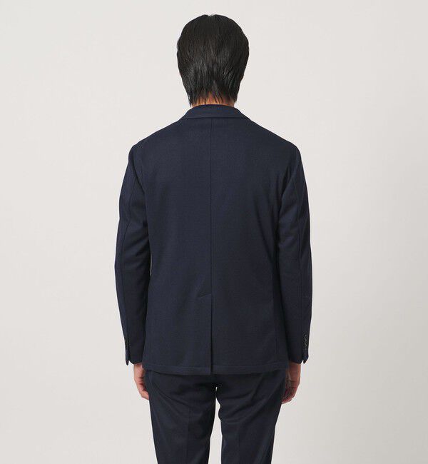 UNITED ARROWS「ハウンドトゥース シングル 2ボタン テーラードジャケット UA COZY ウォッシャブル ヨコストレッチ」|テーラードジャケット|