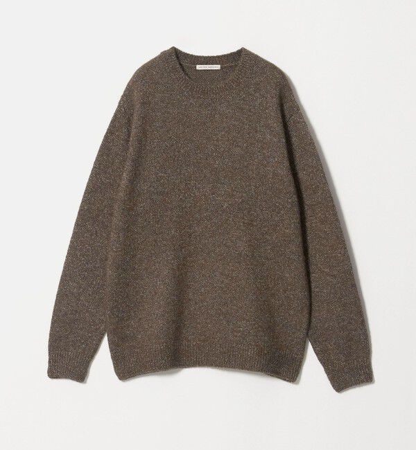 UNITED ARROWS「デラべ ヘアリー クルーネック ニット」|ニット・セーター|
