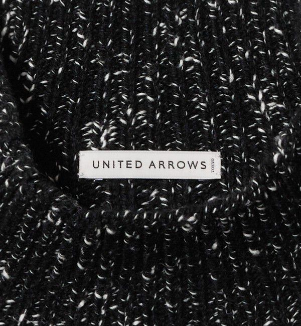 UNITED ARROWS「ワイドリブ ボトルネック ニット」|ニット・セーター|