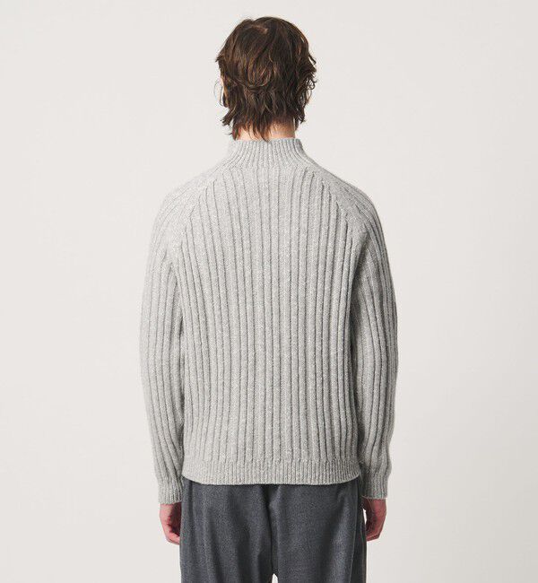 UNITED ARROWS「ワイドリブ ボトルネック ニット」|ニット・セーター|