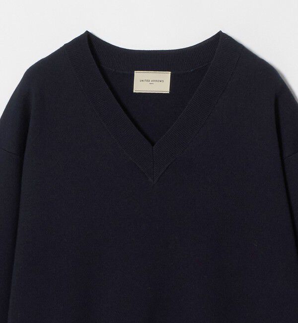 UNITED ARROWS「W/P Vネック ニット ‐ウォッシャブル‐」|ニット・セーター|