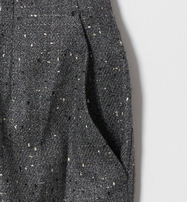 UNITED ARROWS「モク ノット スリム テーパードパンツ」|スラックス|