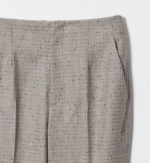 UNITED ARROWS「モク ノット スリム テーパードパンツ」|スラックス|