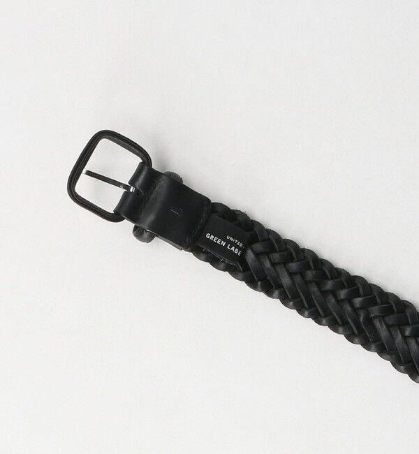 UNITED ARROWS green label relaxing「ANNONAY BOX CALF 30mm メッシュ ベルト」|ベルト|