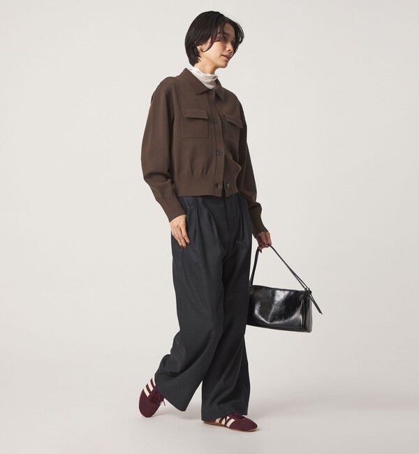 UNITED ARROWS green label relaxing「ポロニット カーディガン」|カーディガン|