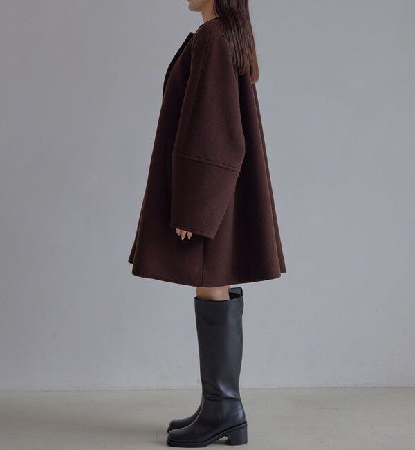 EMMEL REFINES「＜EMMEL REFINES＞EM ノーカラー テントコート」|その他|