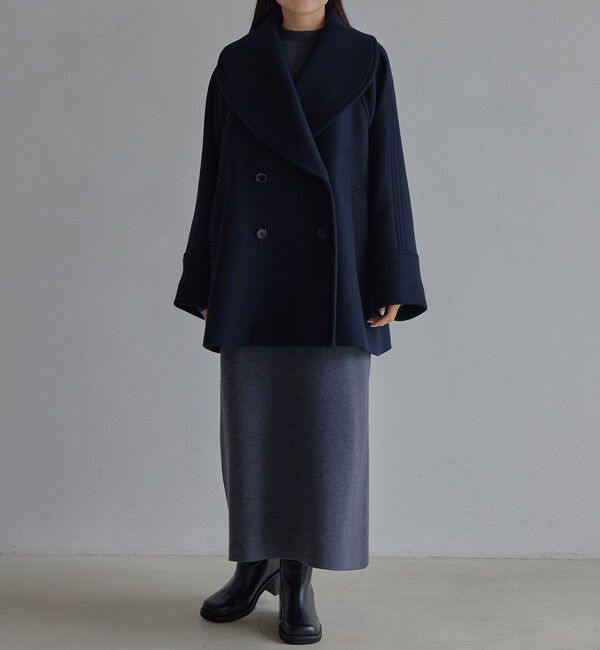 EMMEL REFINES「＜EMMEL REFINES＞EM ショールカラー ダブルボタン コート」|その他|