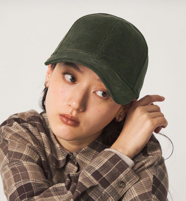 UNITED ARROWS green label relaxing「コーデュロイ キャップ 2 UVカット」|キャップ・キャスケット|