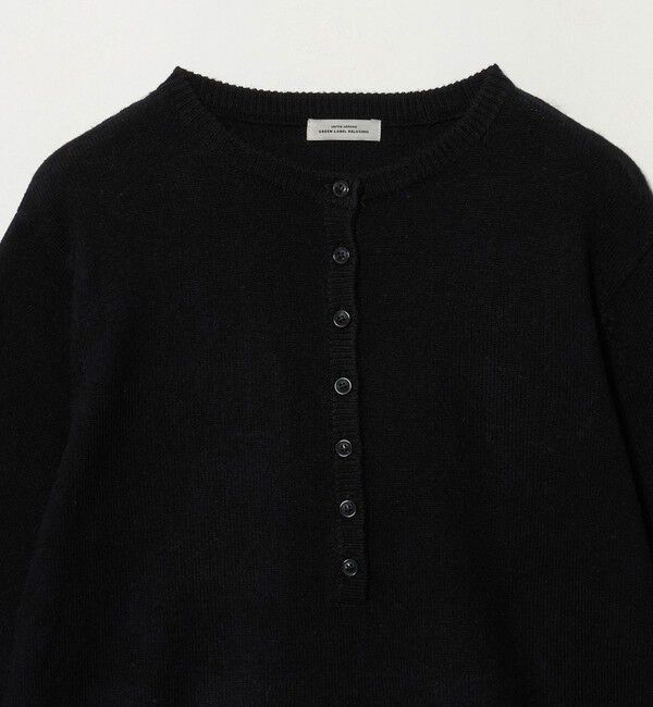 UNITED ARROWS green label relaxing「【WEB限定】＜at ease＞ヘンリーネック ニット プルオーバー」|ニット・セーター|
