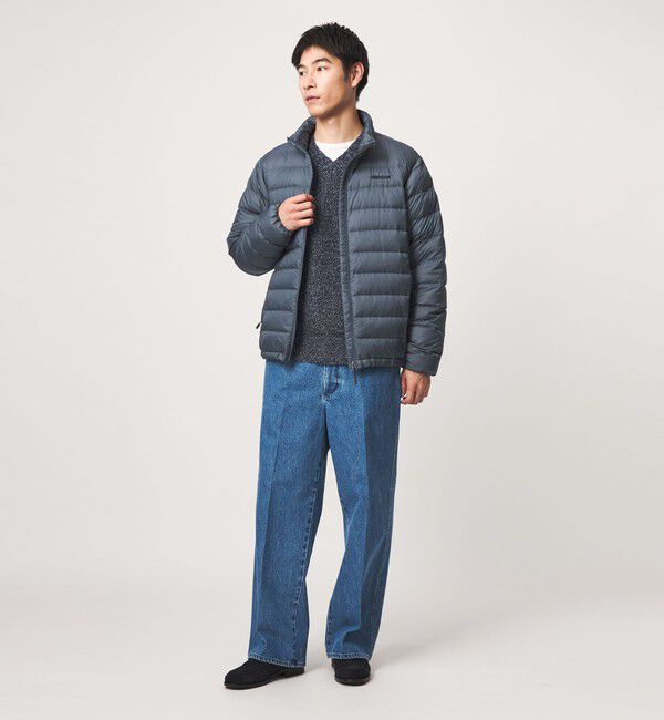 UNITED ARROWS green label relaxing「FINE BASIC シェットランドウール Vネック ニット」|ニット・セーター|