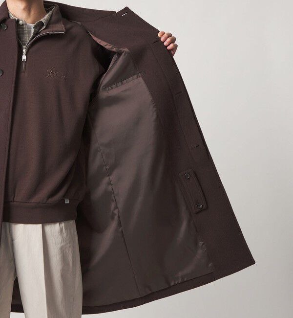 UNITED ARROWS green label relaxing「SENTDALE WOOL ステンカラーコート」|ステンカラーコート|