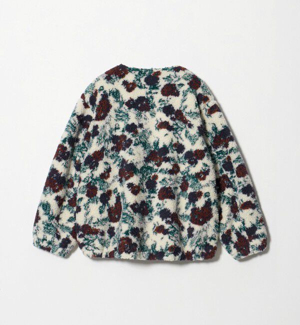 UNITED ARROWS green label relaxing「【WEB限定】＜at ease＞ボア ノーカラー フラワー ブルゾン」|その他|