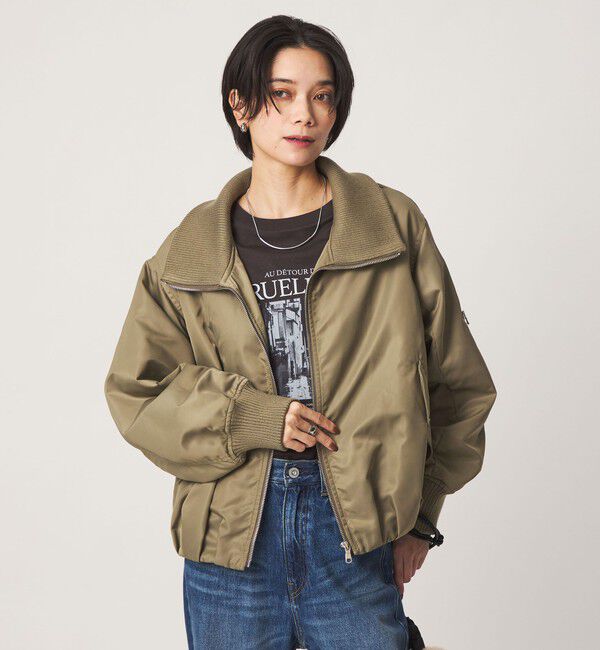 UNITED ARROWS green label relaxing「コクーン MA-1」|ブルゾン・スタジャン|OLIVE