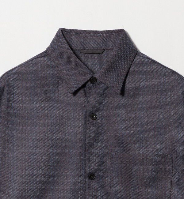 UNITED ARROWS green label relaxing「ポリエステル シェニール ミックス CPO シャツ ジャケット」|シャツ・ブラウス|