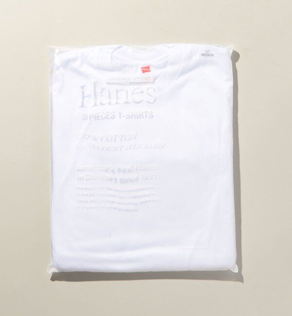 BEAUTY&YOUTH UNITED ARROWS「【別注】 ＜Hanes（ヘインズ）＞ 3PACK T-SHIRTS/パックTシャツ」|Tシャツ・カットソー|