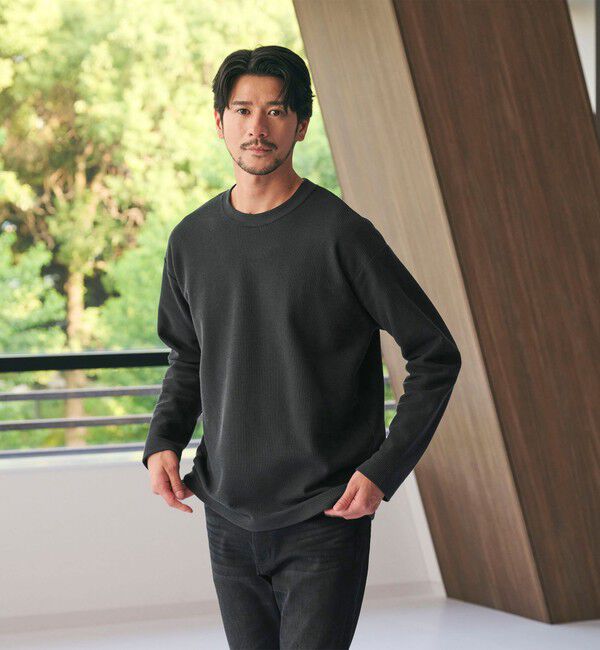 BEAUTY&YOUTH UNITED ARROWS「【WEB限定 WARDROBE SMART】エアリー カノコ  カットソー 【抗菌・防臭】」|Tシャツ・カットソー|