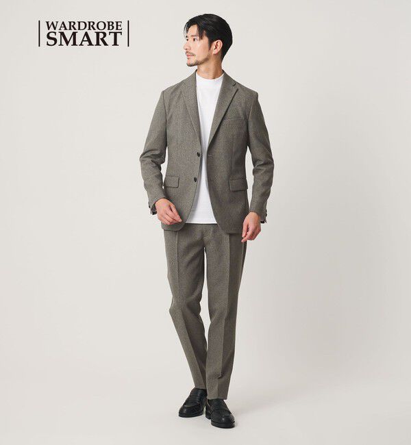 BEAUTY&YOUTH UNITED ARROWS「【WEB限定 WARDROBE SMART】LANATEC OX セットアップ/総裏ジャケット＆イージーパンツ」|スーツ|MD.GRAY