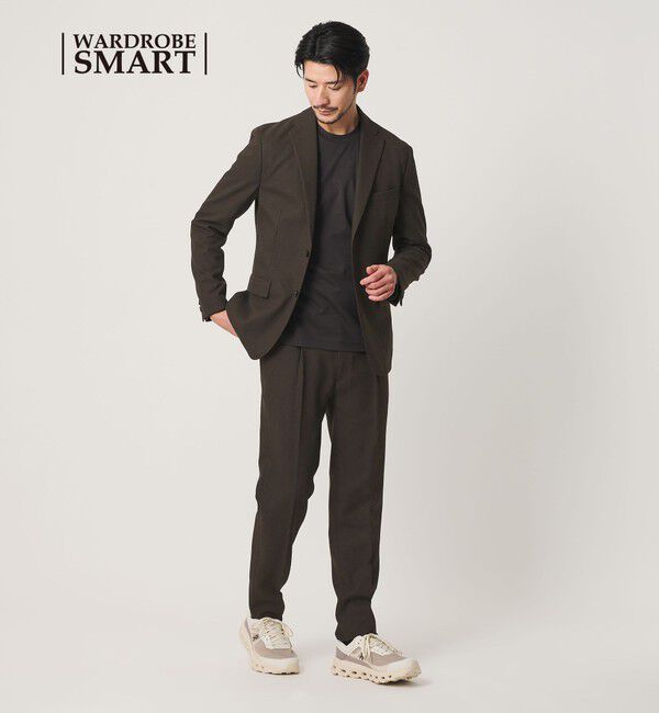 BEAUTY&YOUTH UNITED ARROWS「【WEB限定 WARDROBE SMART】LANATEC OX セットアップ/総裏ジャケット＆イージーパンツ」|スーツ|DK.BROWN