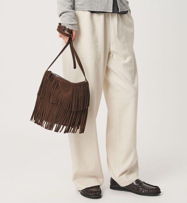 BEAUTY&YOUTH UNITED ARROWS「＜MOHI...＞スエード フリンジ ショルダーバッグ」|ショルダー・メッセンジャー|