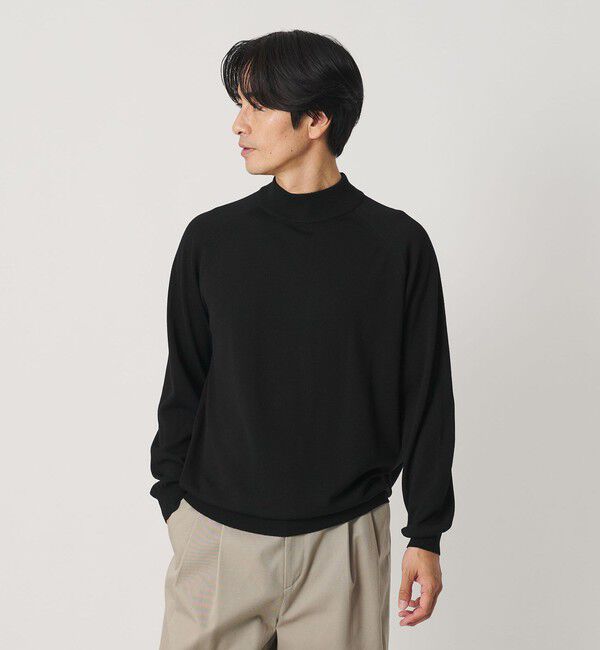 BEAUTY&YOUTH UNITED ARROWS「SUPER130 ウール タートルネック ニット ウォッシャブル」|ニット・セーター|
