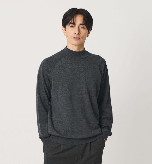 BEAUTY&YOUTH UNITED ARROWS「SUPER130 ウール タートルネック ニット ウォッシャブル」|ニット・セーター|