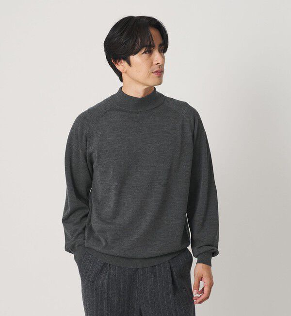 BEAUTY&YOUTH UNITED ARROWS「SUPER130 ウール タートルネック ニット ウォッシャブル」|ニット・セーター|