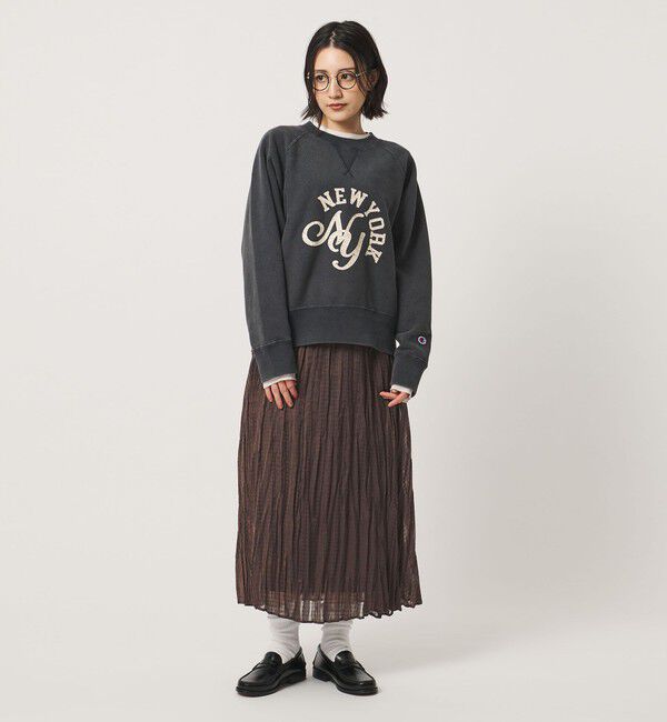 BEAUTY&YOUTH UNITED ARROWS「ポリエステル チェック プリーツスカート」|スカート|