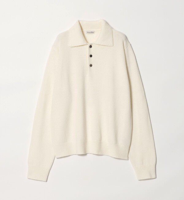 STEVEN ALAN「＜Steven Alan＞ウール カシミヤ ポロカラー ニット」|ニット・セーター|
