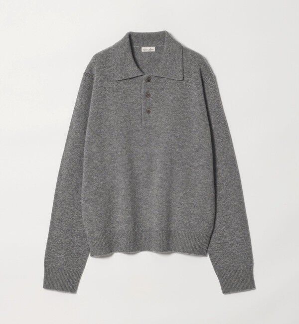 STEVEN ALAN「＜Steven Alan＞ウール カシミヤ ポロカラー ニット」|ニット・セーター|