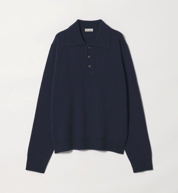 STEVEN ALAN「＜Steven Alan＞ウール カシミヤ ポロカラー ニット」|ニット・セーター|