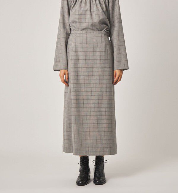 STEVEN ALAN「＜Steven Alan＞チェック ロング スカート」|スカート|