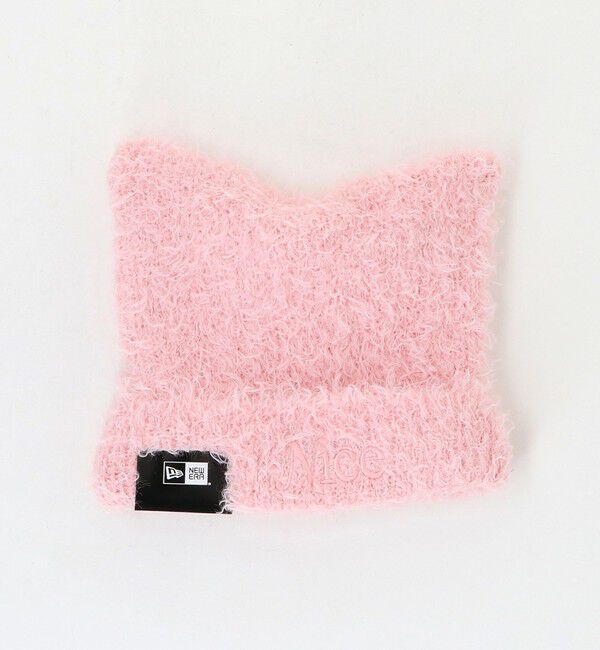 NICE WEATHER「【別注】＜NEW ERA＞スクエア ニットキャップ」|ニット帽|LT.PINK