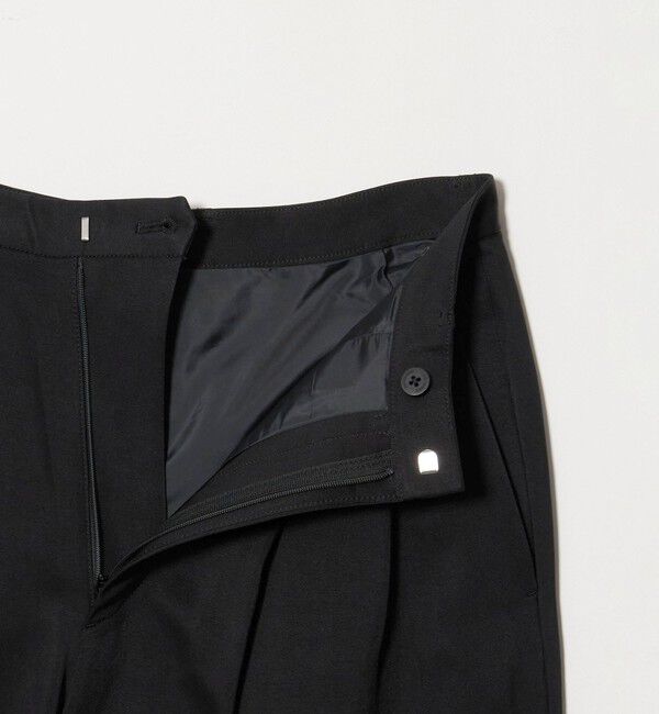 BEAUTY&YOUTH UNITED ARROWS「毛ブレンド バックラップ タックパンツ」|チノ|