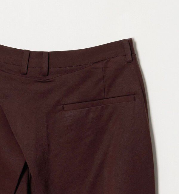 BEAUTY&YOUTH UNITED ARROWS「毛ブレンド バックラップ タックパンツ」|チノ|